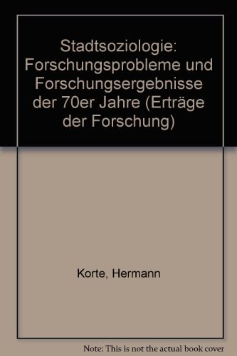 Stadtsoziologie