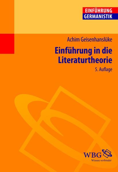 Einführung in die Literaturtheorie