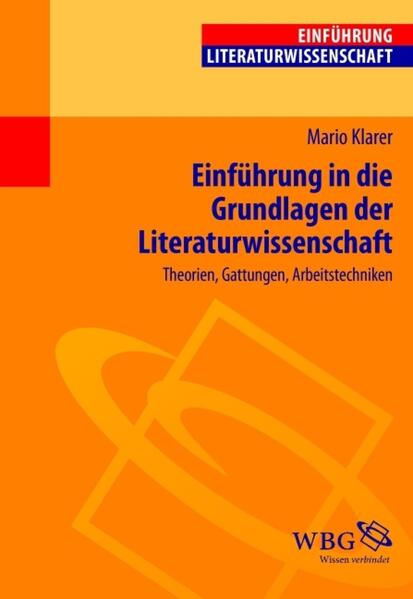 Einführung in die Grundlagen der Literaturwissenschaft