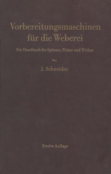 Vorbereitungsmaschinen für die Weberei