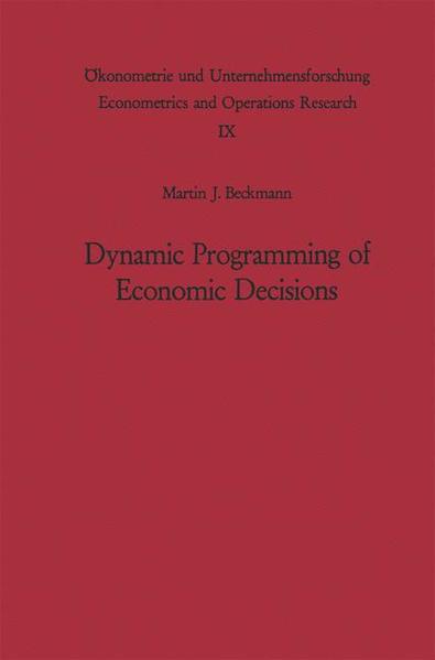Dynamic Programming of Economic Decisions