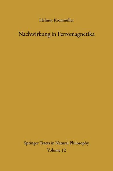 Nachwirkung in Ferromagnetika