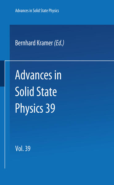 Advances in Solid State Physics 39