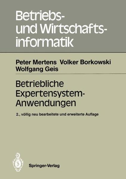 Betriebliche Expertensystem-Anwendungen