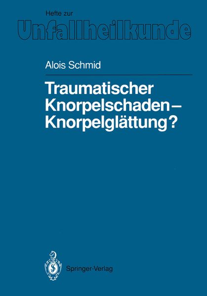 Traumatischer Knorpelschaden — Knorpelglättung?