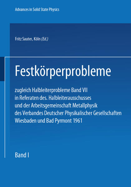 Festkörperprobleme 1