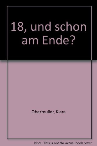 18, und schon am Ende