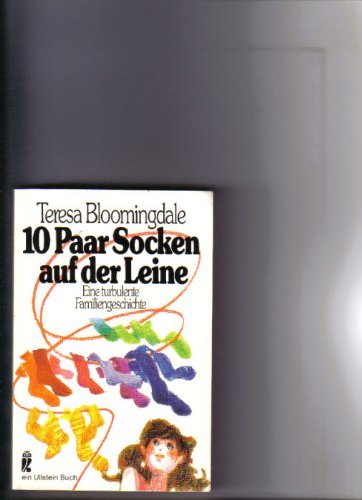 10 Paar Socken auf der Leine