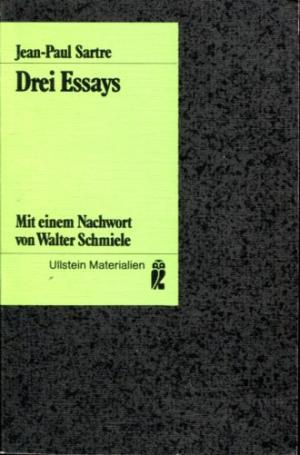 Drei Essays