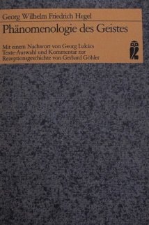 Phänomenologie des Geistes