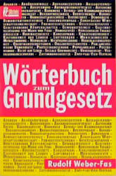 Wörterbuch zum Grundgesetz