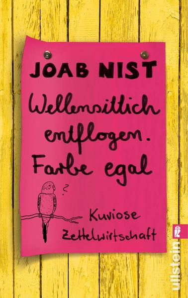 Wellensittich entflogen - Farbe egal