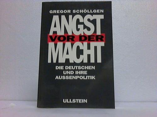 Angst vor der Macht