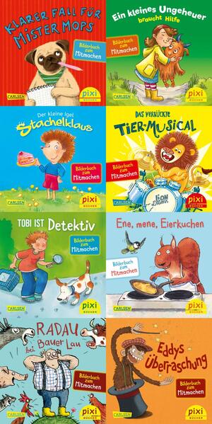 WWS Pixi-Box 270: Pixis Bilderbücher zum Mitmachen
