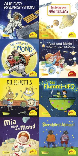 WWS Pixi-Box 274: Mit Pixi durchs Weltall