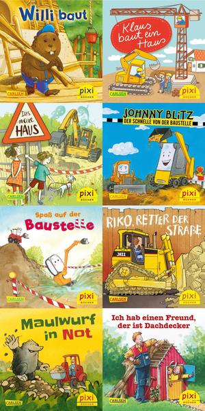 WWS Pixi-Box 276: Pixis Fahrzeuge auf der Baustelle