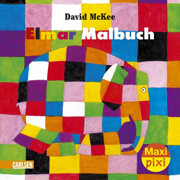 Maxi Pixi 24: Elmar - Das Malbuch