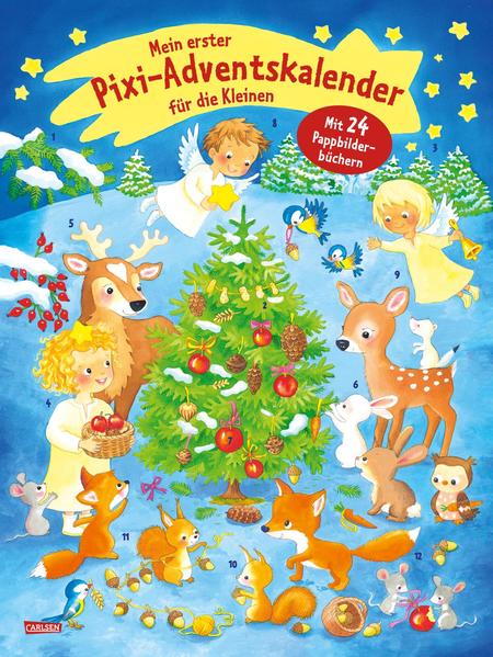 Mein erster Pixi-Adventskalender für die Kleinen - mit 24 Pappbilderbüchern - 2022