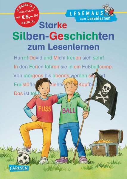 LESEMAUS zum Lesenlernen Sammelbände: Starke Silben-Geschichten zum Lesenlernen