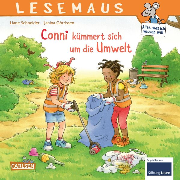 LESEMAUS 117: Conni kümmert sich um die Umwelt