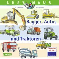 LESEMAUS 151: Bagger, Autos und Traktoren