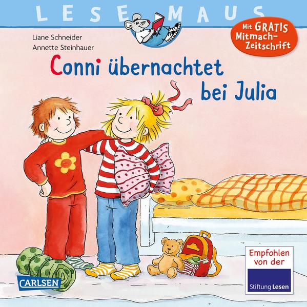 LESEMAUS 115: Conni übernachtet bei Julia