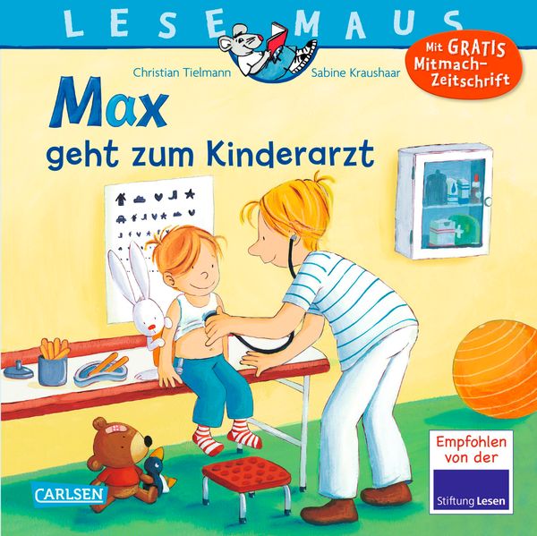LESEMAUS 17: Max geht zum Kinderarzt