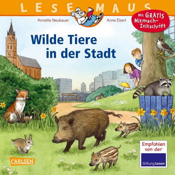 LESEMAUS 19: Wilde Tiere in der Stadt