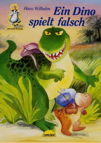 Ein Dino spielt falsch