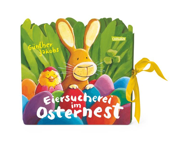 Eiersucherei im Osternest