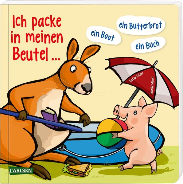 Ich packe in meinen Beutel ... ein Boot, ein Buch, ein Butterbrot ...