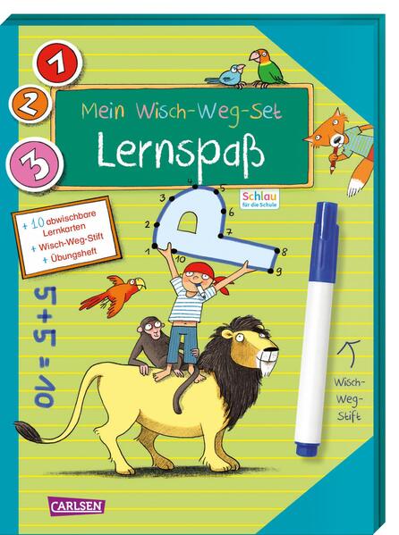 Schlau für die Schule: Mein Wisch-Weg-Set: Lernspaß