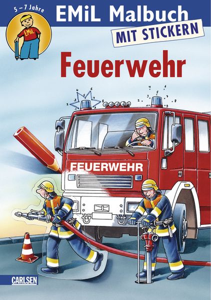 Mal- und Mitmachbuch: Feuerwehr