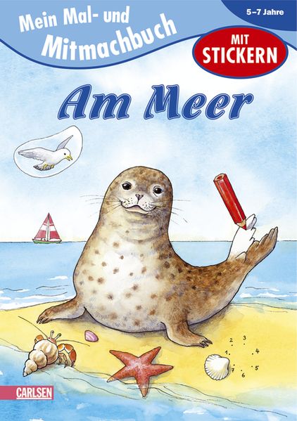 EMiL Mal- und Mitmachbuch / Mal- und Mitmachbuch, Band 6: Am Meer