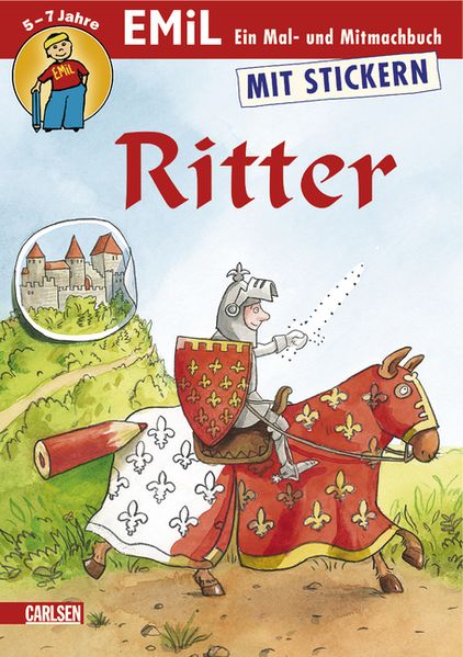 Mal- und Mitmachbuch: Ritter