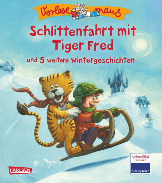 VORLESEMAUS 18: Schlittenfahrt mit Tiger Fred