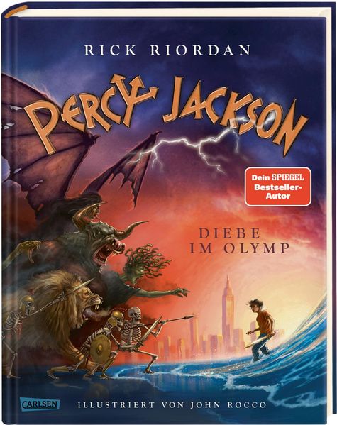 Percy Jackson 1: Diebe im Olymp (farbig illustrierte Schmuckausgabe)