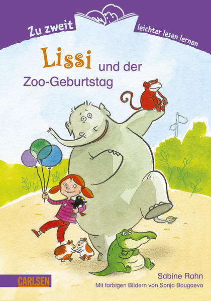Zu zweit leichter lesen lernen, Band 5: Lissi und der Zoo-Geburtstag