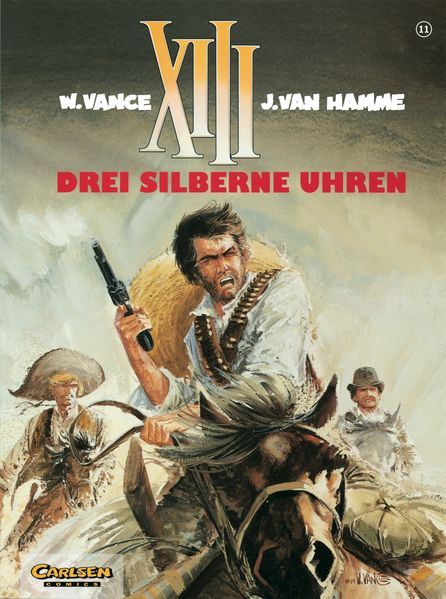XIII 11: Drei silberne Uhren