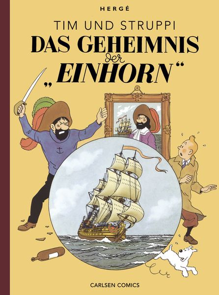 Tim & Struppi Farbfaksimile, Band 10: Das Geheimnis der Einhorn