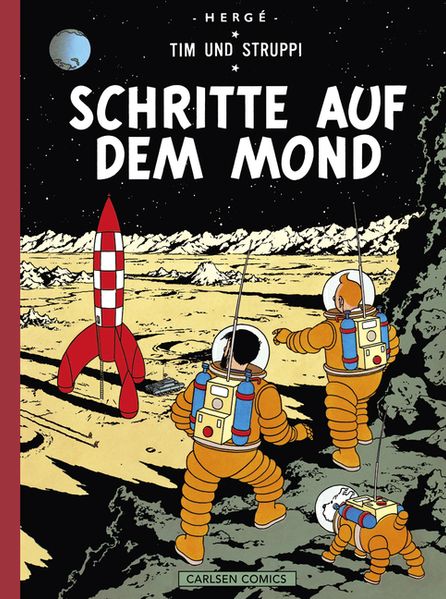 Tim & Struppi Farbfaksimile, Band 16: Schritte auf dem Mond