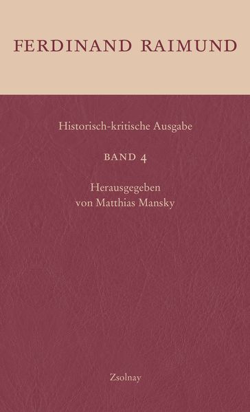 Historisch-kritische Ausgabe Band 4