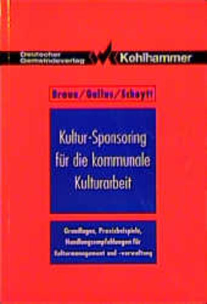 Kultursponsoring für die kommunale Kulturarbeit