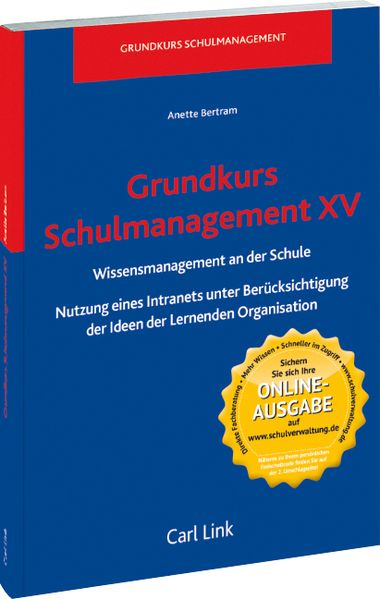 Grundkurs Schulmanagement XV, Wissensmanagement