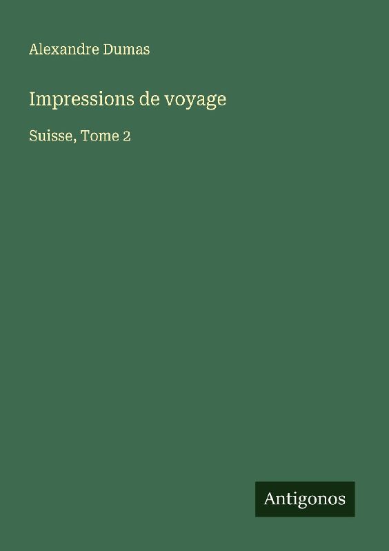 Impressions de voyage