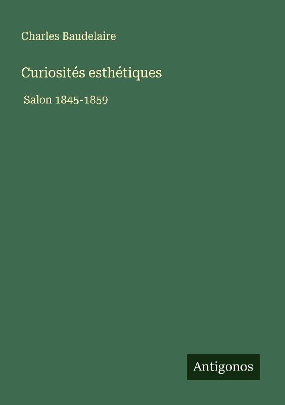 Curiosités esthétiques