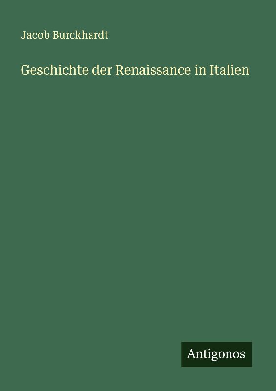 Geschichte der Renaissance in Italien