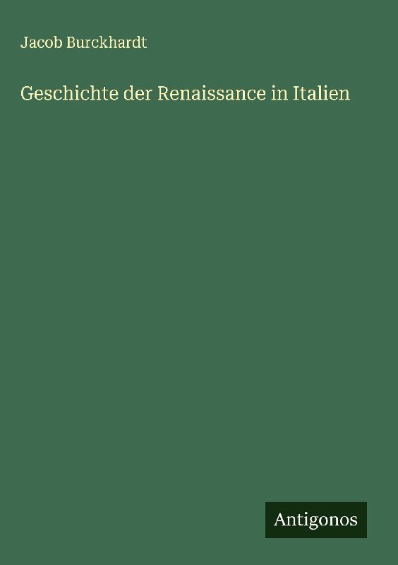 Geschichte der Renaissance in Italien