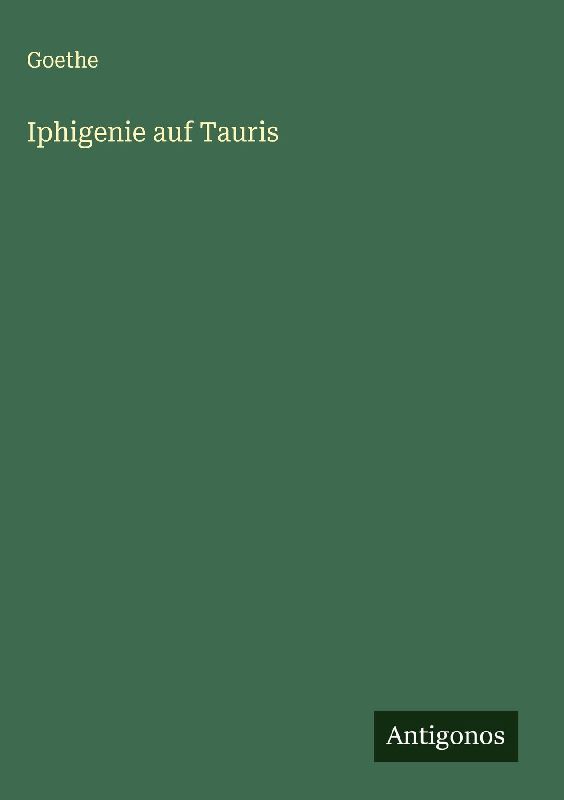 Iphigenie auf Tauris