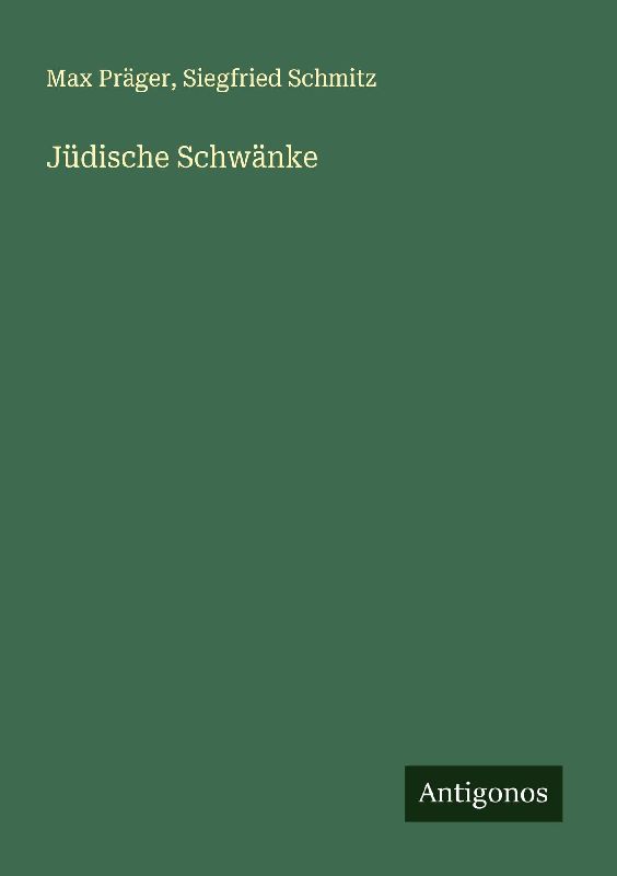 Jüdische Schwänke